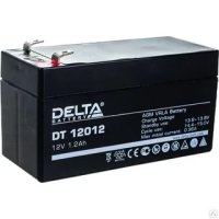 Аккумулятор DT 12В 1.2Ач DELTA DT 12012