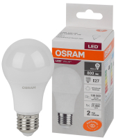 Лампа светодиодная LED 10 Вт E27 4000К 800Лм груша 220 В (замена 75Вт) OSRAM LEDVANCE 4058075578852