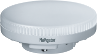 Лампа светодиодная LED 10вт GX53 белый таблетка Navigator Group 61017 20073