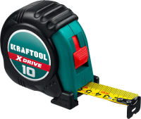 Рулетка X-Drive 10м х 25мм KRAFTOOL 34122-10