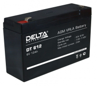 Аккумулятор DT 6В 12Ач DELTA DT 612