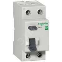 Выключатель дифференциального тока (УЗО) 2п 25А 10мА AC EASY 9 Schneider Electric EZ9R14225