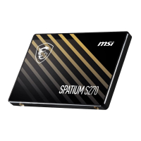 Накопитель SSD 2.5'' 480GB SPATIUM S270, SATAIII, 3D NAND, 500/450 Мб/с MSI S78-440E350-P83 127520