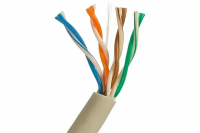 Витая пара СORDLINE U/UTP 4 пары 5e Сu одж.       24AWG(0,51мм) нр.LDPE чн.305м Cordline CL-CuO5E04U-051SO-LDPE-BL-305 УТ-00000443