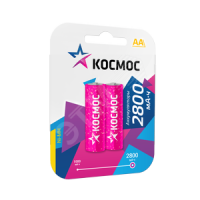 Аккумулятор R6 (AA) Ni-Mh 2800MAh Космос KOCR6NIMH2800MAH2BL