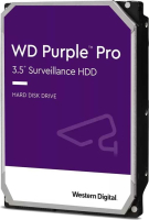 Жесткий диск 10TB Purple Pro 3.5'', SATAIII, 7200 об/мин, 256 МБ Western Digital WD101PURP 90154