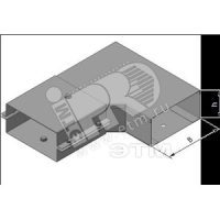 Короб угловой горизонтальный Завод ЭМИ Красноярск СУ 100*100 У3 2317