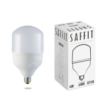 Лампа светодиодная LED 40вт E27 дневной SAFFIT SBHP1040 55093