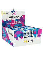 Батарейка  LR6 AA, Alkaline 1.5В, 96 шт/уп, Космос KOCLR6_96BOX