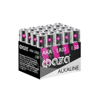 Элемент питания LR03 (AAA) алкалиновая уп. 20 шт. Alkaline Pack-20 ФАZА 5028128