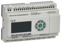 Контроллер ПЛК HVAC S ЦПУ 8DI 8DO 1AI 4PT 2AO LED дисплей RS485 24В DC Расширяемая версия ONI HVAC-S-CPU23DRA48NNN00024