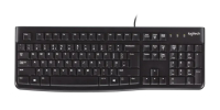 Клавиатура проводная K120, 104 клавиши, USB-A, черный Logitech 920-002522 7000006152