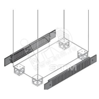 Фланец цоколя 100х1000мм (2шт) вентилируемый ABB ZN0010