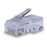 Коннекторы 8P8C (Компьютерные разъемы) U/UTP Cat.5e (RJ-45) Уп. 100шт. SUPRLAN 10-0209