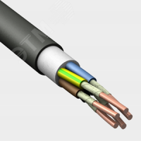 Кабель силовой ВВГнг(А)-FRLS 5х4 (N. PE) -0.660 Конкорд 6294