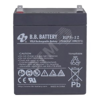 Аккумулятор 12В 5Ач B.B.Battery BP 5-12 00-00011430