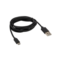 Кабель USB-micro USB, PVC, black, 1,8m, 18-1164-2, REXANT