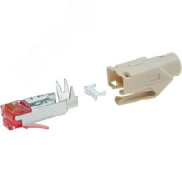 Штекерный соединитель для передачи данных RJ 45 plug screned fawn Hirose (VE=50) LAPP CE6324