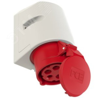 Розетка настенная 16А/400V/3P+N+E/IP44 PCE 115-6 00-00002347