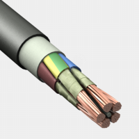 Кабель силовой ВВГнг(А)-FRLS 5х35,0 мк (N,РЕ)-0,66 ТРТС Элкаб 13118