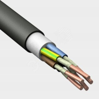 Кабель силовой ВВГнг(А)-FRLSLTx 5х6(N. PE) - 0.66 ТРТС Конкорд 5053