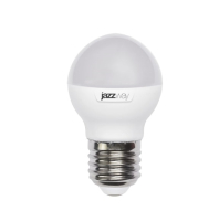 Лампа светодиодная LED 9Вт E27 холодный белый матовый шар JazzWay 2859662A