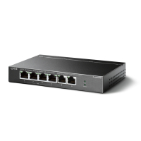 Коммутатор неуправляемый PoE 6 портов, 4хPoE 10/100 Мб/с, 2хRJ45 67 Вт TP-Link TL-SF1006P 1000586320